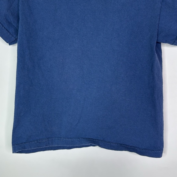 Vintage Mickey & Co Mickey Mouse Blue Short Sleeve Shirt Size Large (7) - Picture 6 of 8